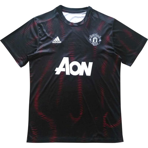 Camiseta Entrenamiento Manchester United 2018/19 Negro Rojo